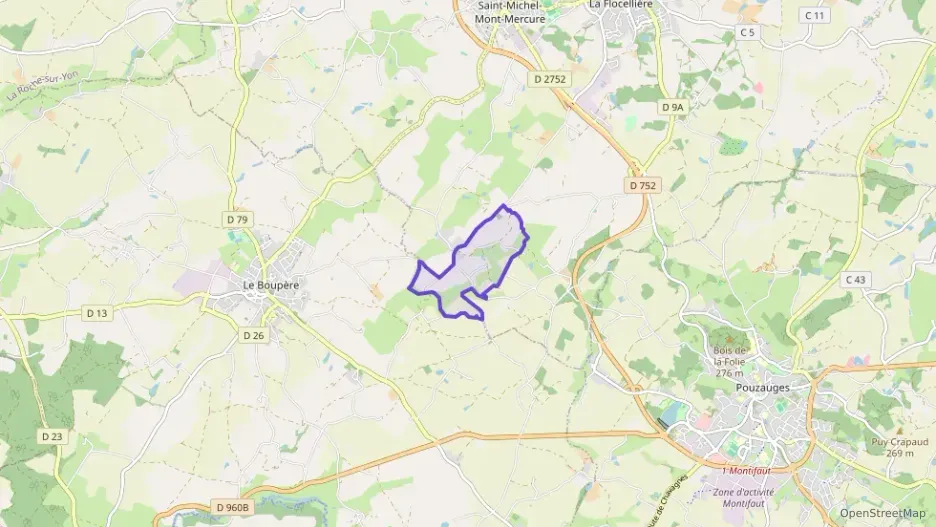 Maison 132 m² cinq pièces à vendre à Sèvremont Maison 132 m² cinq pièces à vendre à Sèvremont