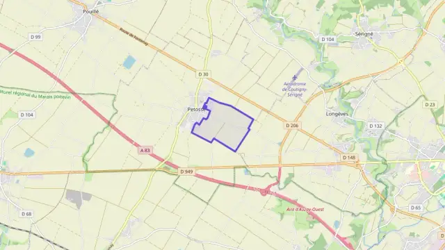 Maison 86 m² quatre pièces à vendre à Petosse