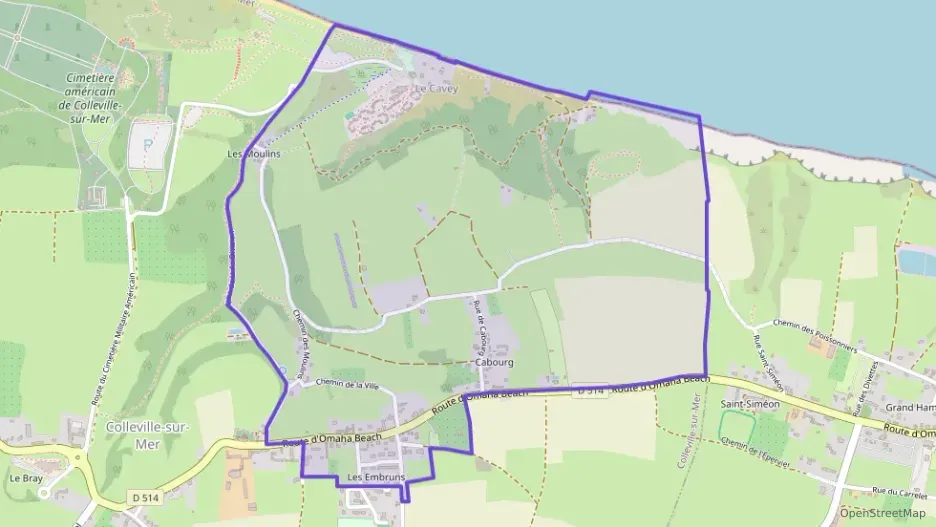 Maison 97 m² trois pièces à vendre à Colleville-sur-Mer