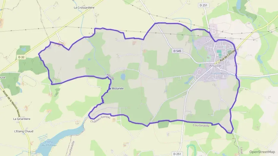 Maison 64 m² quatre pièces à vendre à Ahuillé Maison 64 m² quatre pièces à vendre à Ahuillé