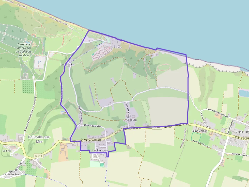 Maison 71 m² quatre pièces à vendre à Colleville-sur-Mer