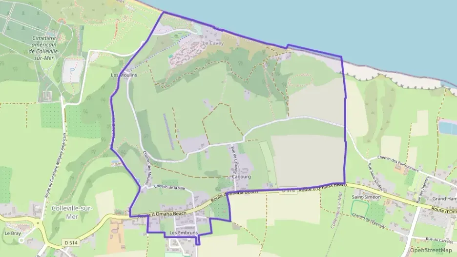 Maison 71 m² quatre pièces à vendre à Colleville-sur-Mer