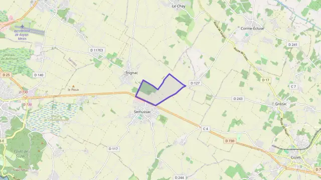 Maison 82 m² trois pièces à vendre à Semussac