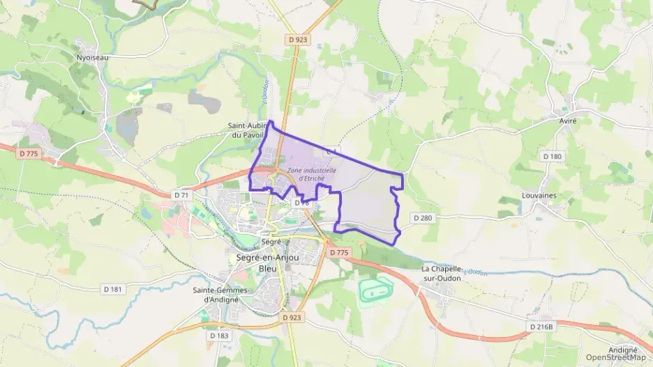 Maison 71 m² quatre pièces à vendre à Segré-en-Anjou Bleu