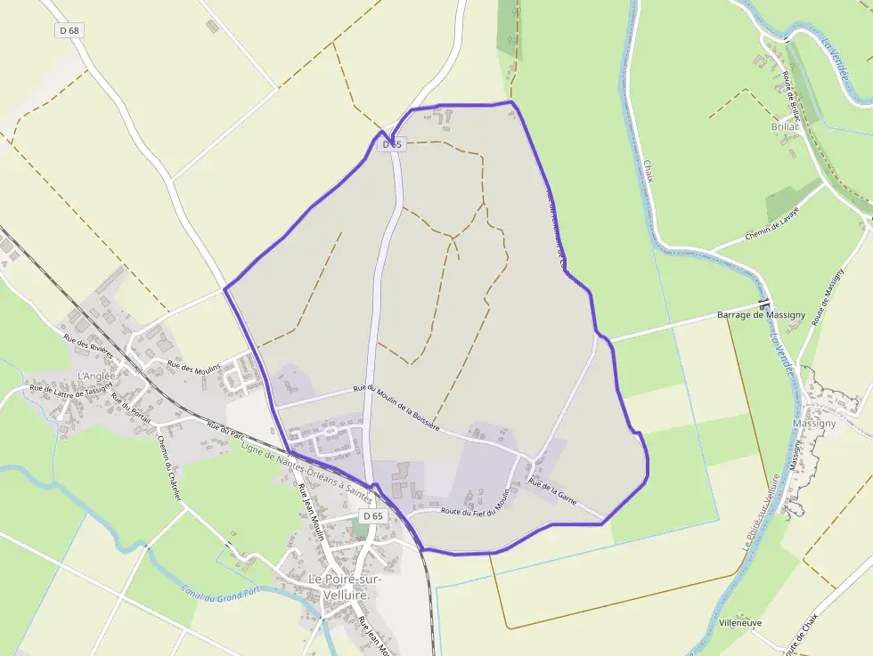 Maison 77 m² trois pièces à vendre à Les Velluire-sur-Vendée