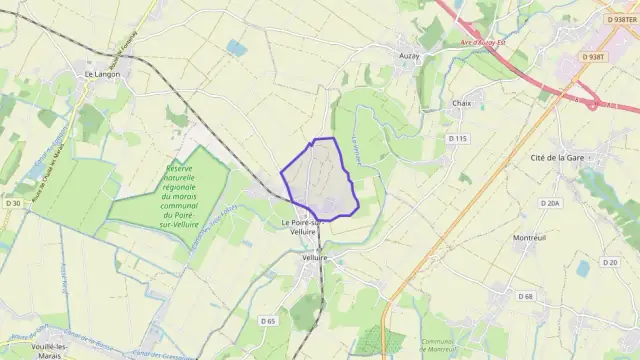 Maison 77 m² trois pièces à vendre à Les Velluire-sur-Vendée