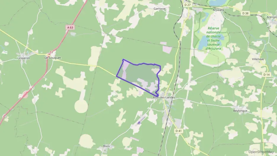 Maison 75 m² cinq pièces à vendre à Rion-des-Landes Maison 75 m² cinq pièces à vendre à Rion-des-Landes