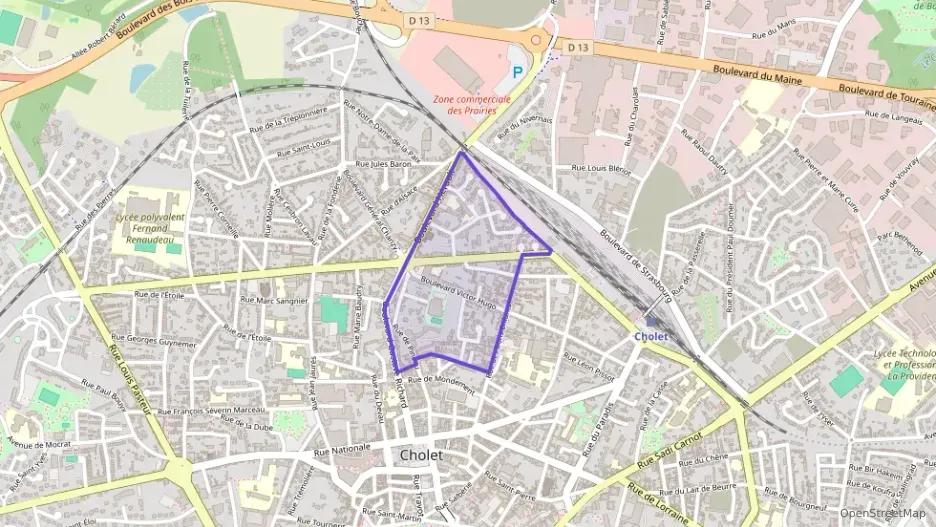 Maison 104 m² cinq pièces à vendre à Cholet