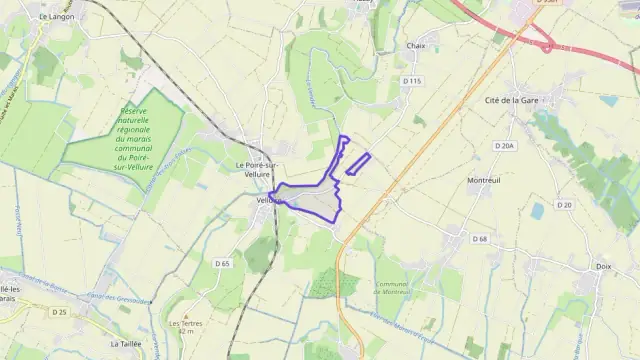 Maison 109 m² quatre pièces à vendre à Les Velluire-sur-Vendée