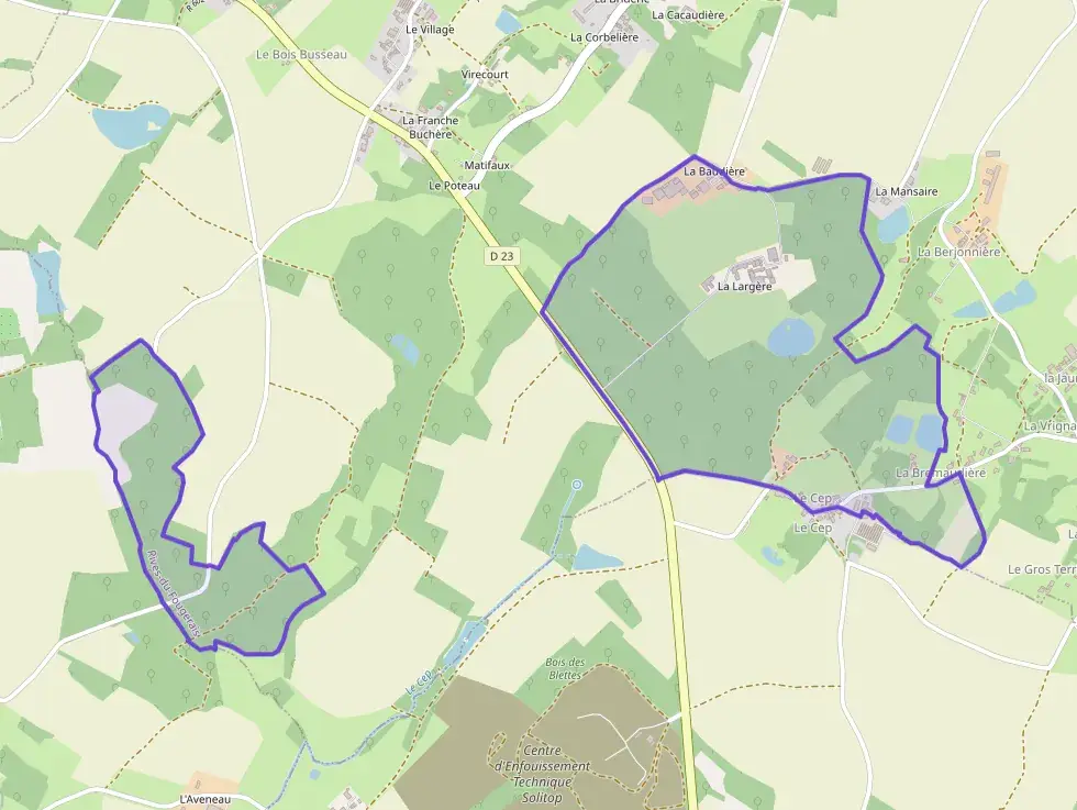 Maison 90 m² trois pièces à vendre à Rives-du-Fougerais