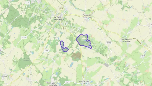 Maison 90 m² trois pièces à vendre à Rives-du-Fougerais