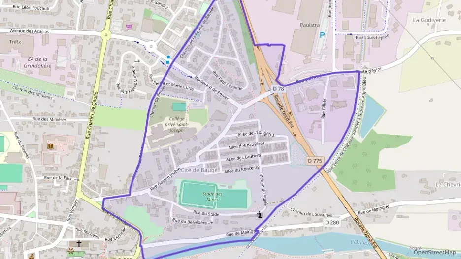 Maison 105 m² quatre pièces à vendre à Segré-en-Anjou Bleu Maison 105 m² quatre pièces à vendre à Segré-en-Anjou Bleu