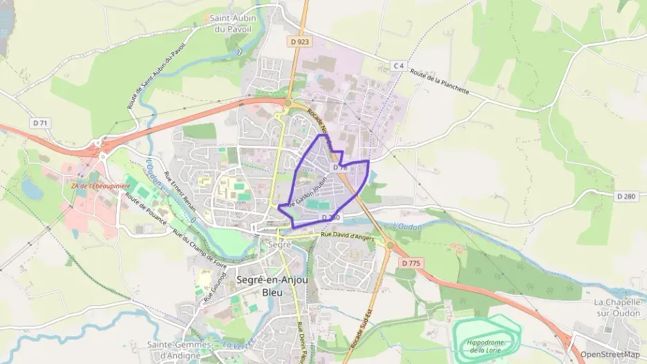 Maison 105 m² quatre pièces à vendre à Segré-en-Anjou Bleu Maison 105 m² quatre pièces à vendre à Segré-en-Anjou Bleu