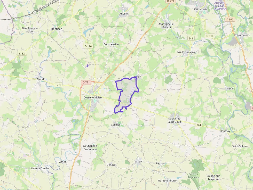 Maison 106 m² quatre pièces à vendre à Astillé