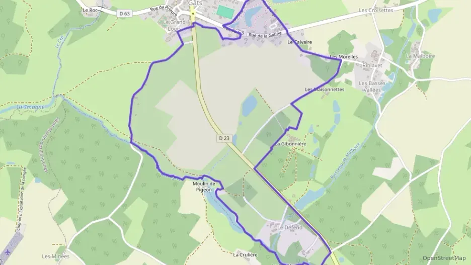 Maison 119 m² cinq pièces à vendre à Saint-Cyr-des-Gâts