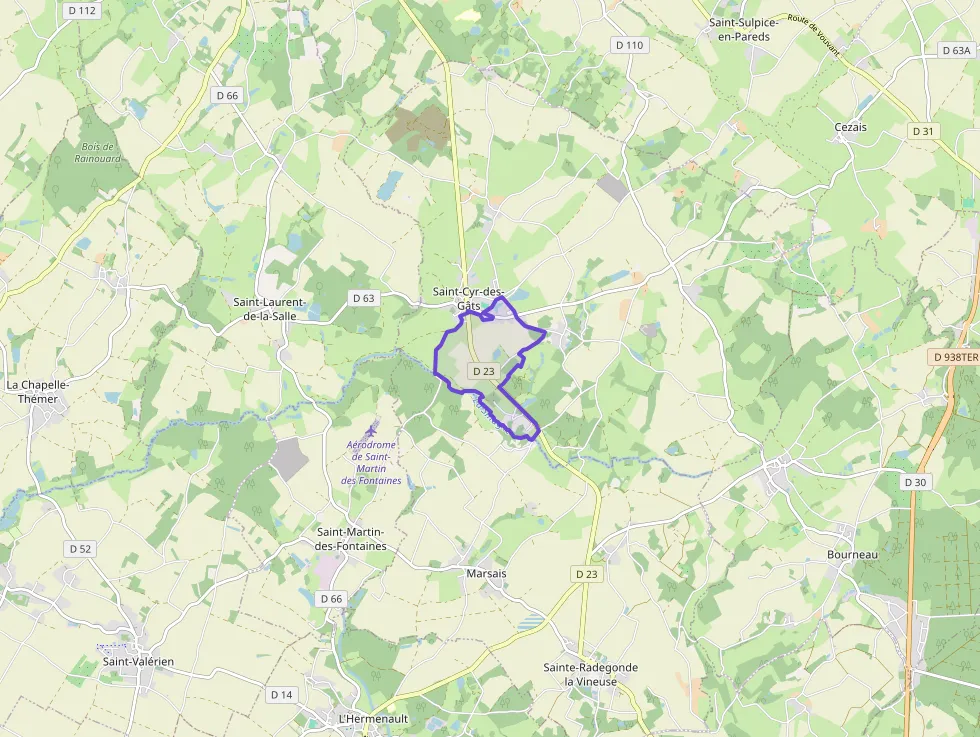 Maison 119 m² 5 pièces à vendre à Saint-Cyr-des-Gâts