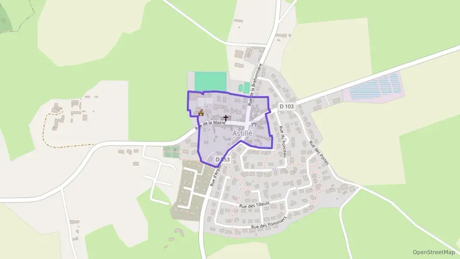 Maison 106 m² quatre pièces à vendre à Astillé