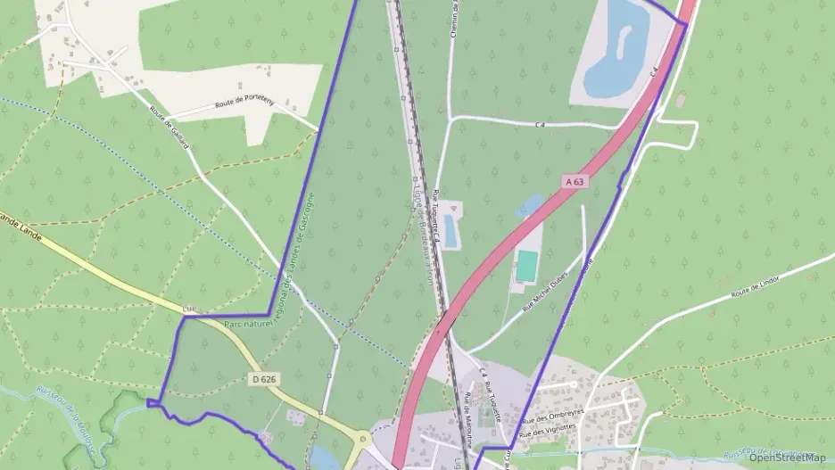 Maison 88 m² quatre pièces à vendre à Labouheyre