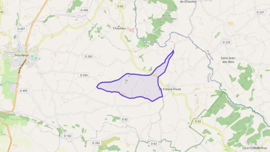 Maison 80 m² quatre pièces à vendre à Sourdeval