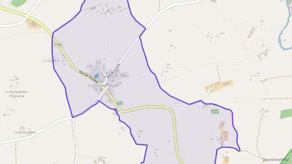 Maison 60 m² trois pièces à vendre à Le Fresne-Poret Maison 60 m² trois pièces à vendre à Le Fresne-Poret