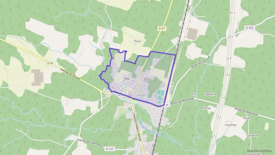 Maison 85 m² quatre pièces à vendre à Rion-des-Landes Maison 85 m² quatre pièces à vendre à Rion-des-Landes