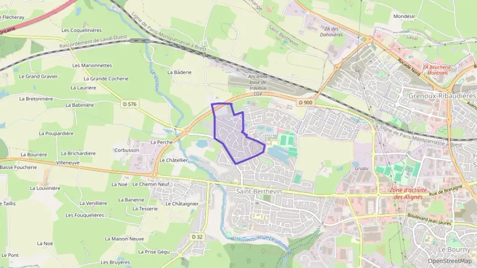 Maison 83 m² cinq pièces à vendre à Saint-Berthevin