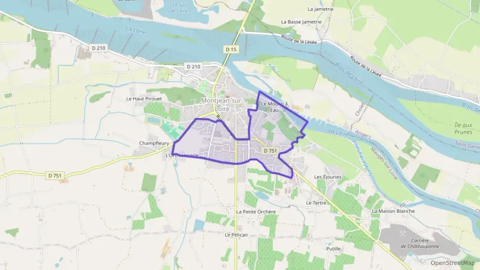 Maison 102 m² quatre pièces à vendre à Mauges-sur-Loire