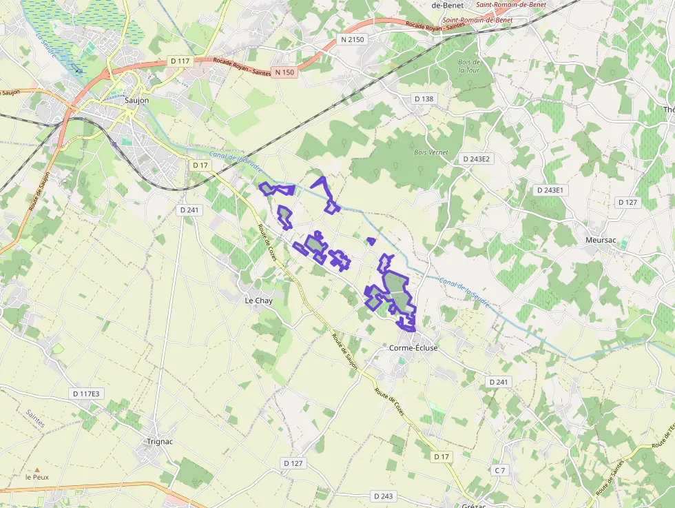 Maison 95 m² trois pièces à vendre à Corme-Écluse