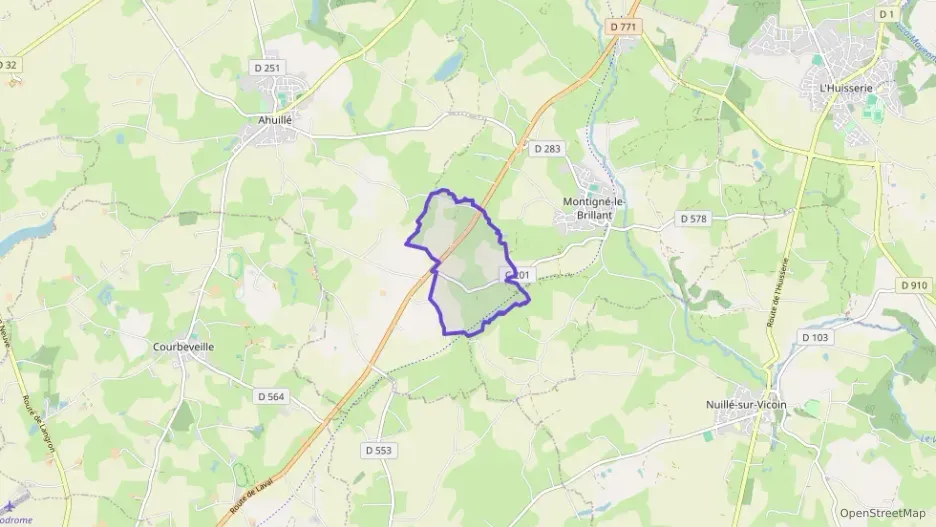 Maison 188 m² six pièces à vendre à Montigné-le-Brillant