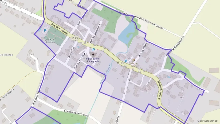 Maison 48 m² deux pieces à vendre à Marsais-Sainte-Radégonde Maison 48 m² deux pieces à vendre à Marsais-Sainte-Radégonde