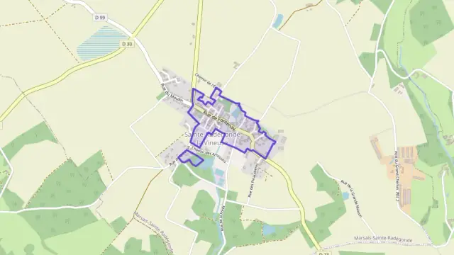 Maison 48 m² deux pieces à vendre à Marsais-Sainte-Radégonde