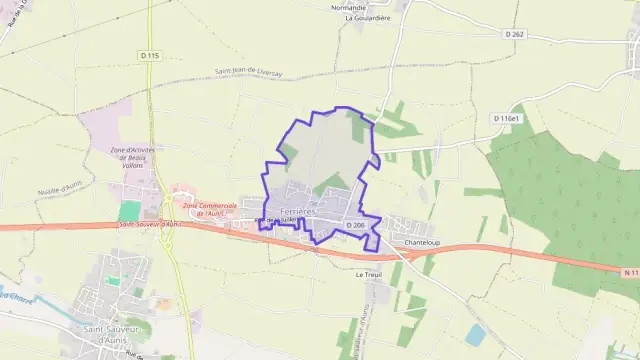 Maison 115 m² quatre pièces à vendre à Ferrières