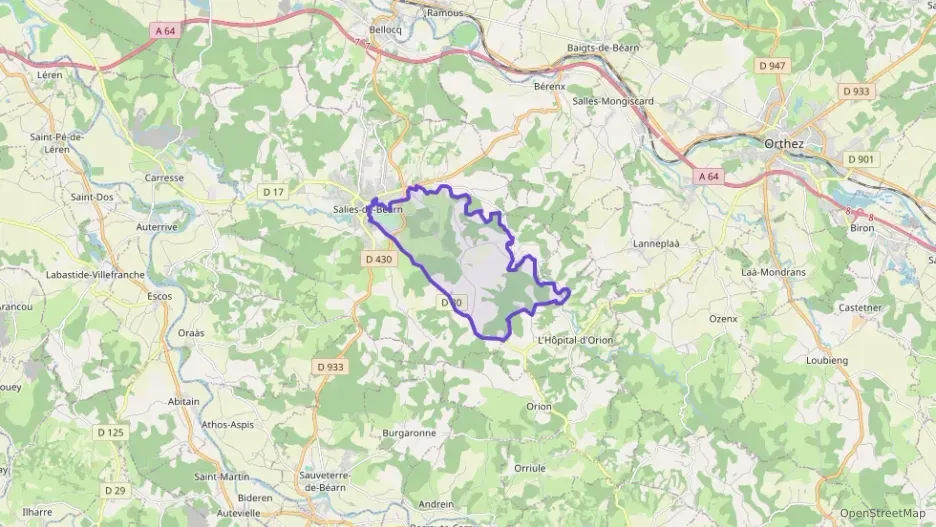 Maison 116 m² quatre pièces à vendre à Salies-de-Béarn