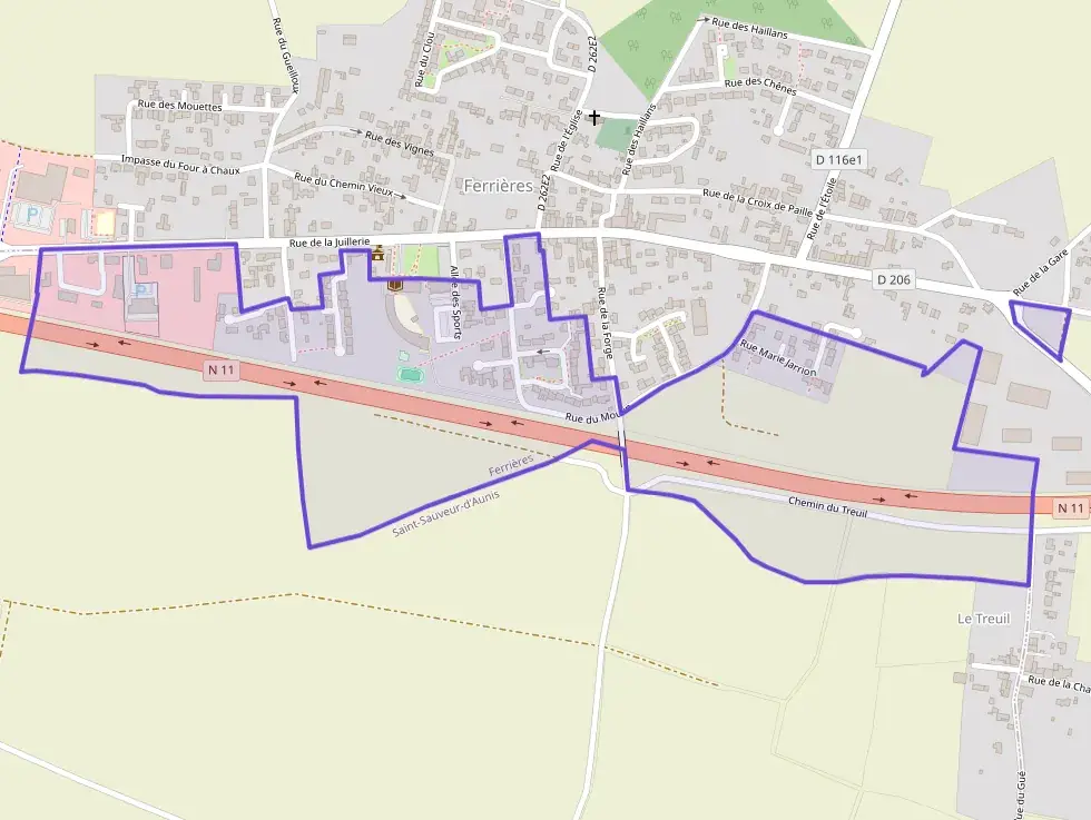 Maison 92 m² quatre pièces à vendre à Ferrières