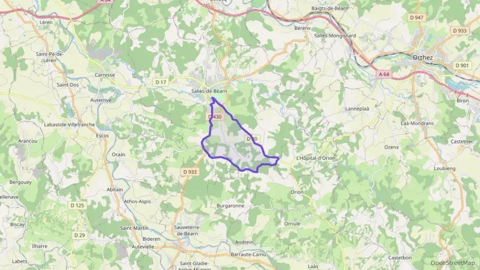 Maison 186 m² sept pièces à vendre à Salies-de-Béarn
