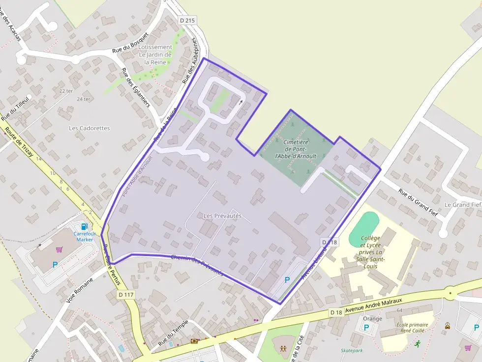 Maison 89 m² quatre pièces à vendre à Pont-l`Abbé-d`Arnoult