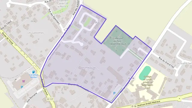 Maison 89 m² quatre pièces à vendre à Pont-l`Abbé-d`Arnoult