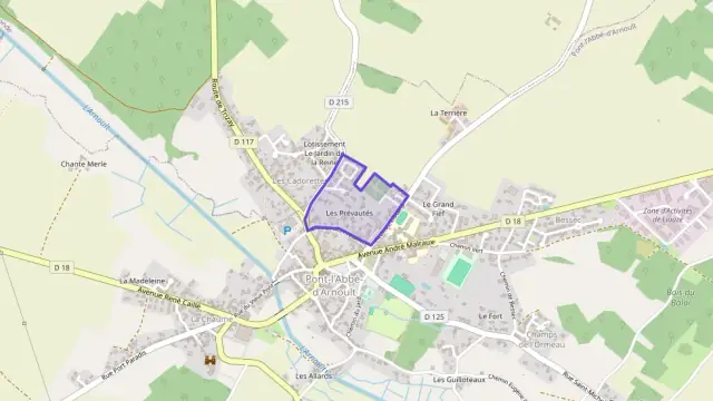 Maison 89 m² quatre pièces à vendre à Pont-l`Abbé-d`Arnoult