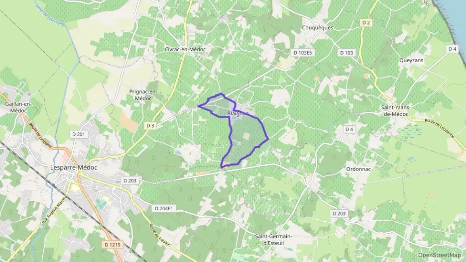 Maison 81 m² trois pièces à vendre à Blaignan-Prignac