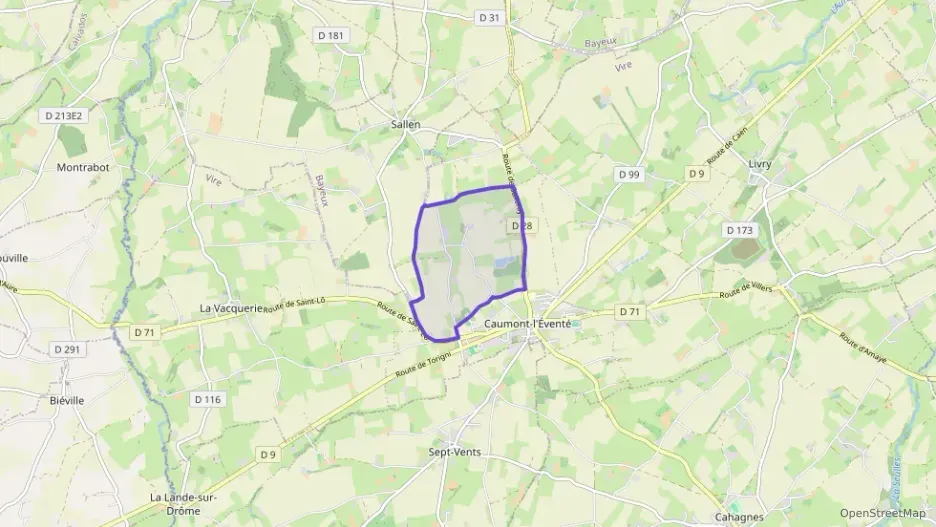 Maison 49 m² trois pièces à vendre à Caumont-sur-Aure