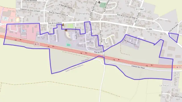 Maison 88 m² quatre pièces à vendre à Ferrières