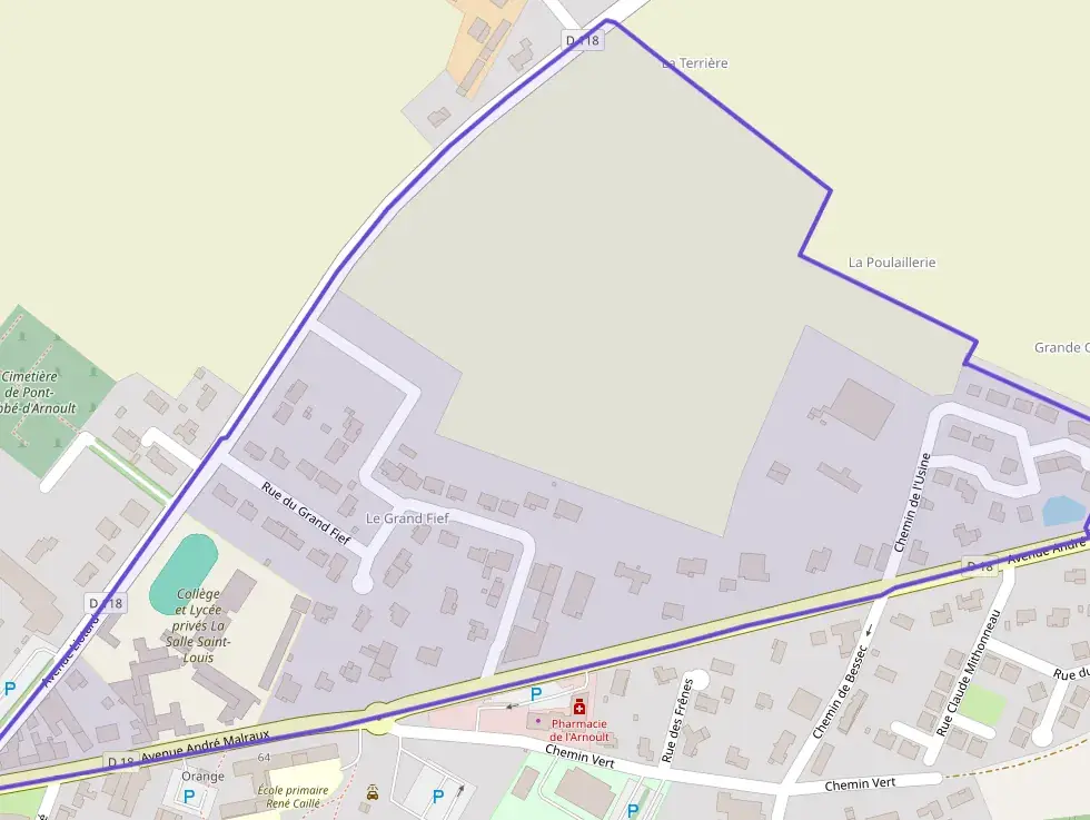 Maison 85 m² quatre pièces à vendre à Pont-l`Abbé-d`Arnoult