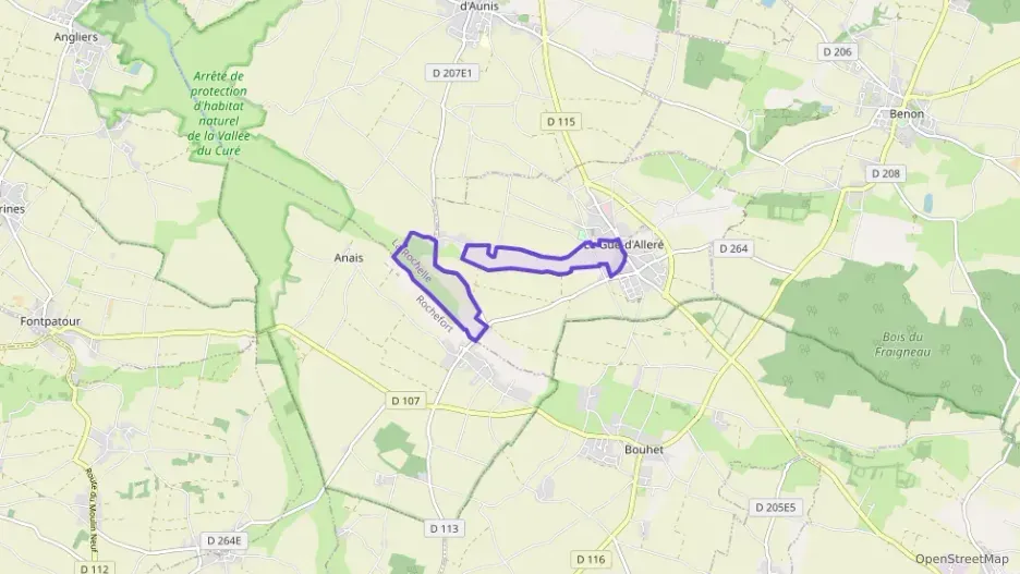 Maison 88 m² trois pièces à vendre à Le Gué-d`Alleré Maison 88 m² trois pièces à vendre à Le Gué-d`Alleré