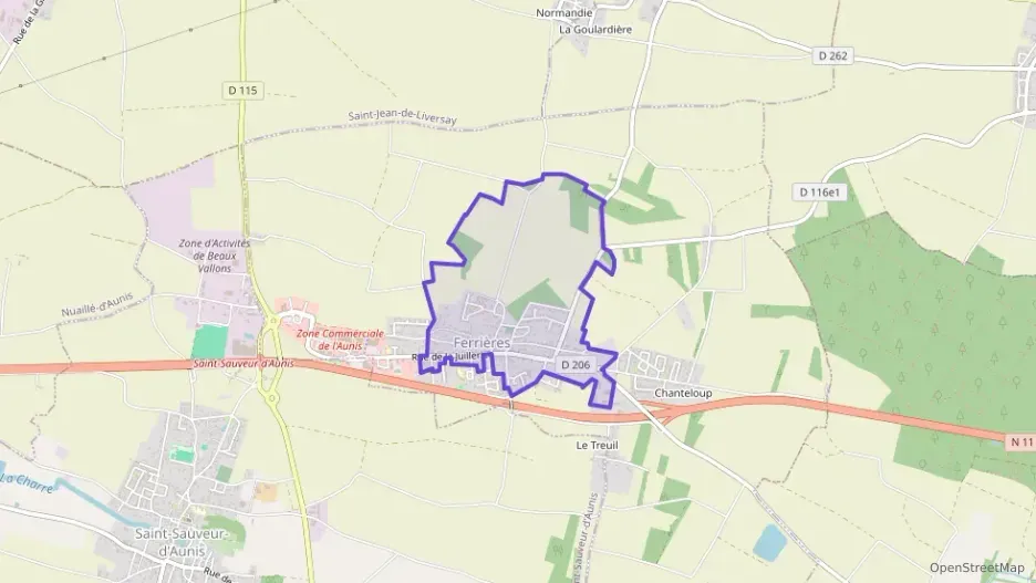 Maison 110 m² quatre pièces à vendre à Ferrières Maison 110 m² quatre pièces à vendre à Ferrières