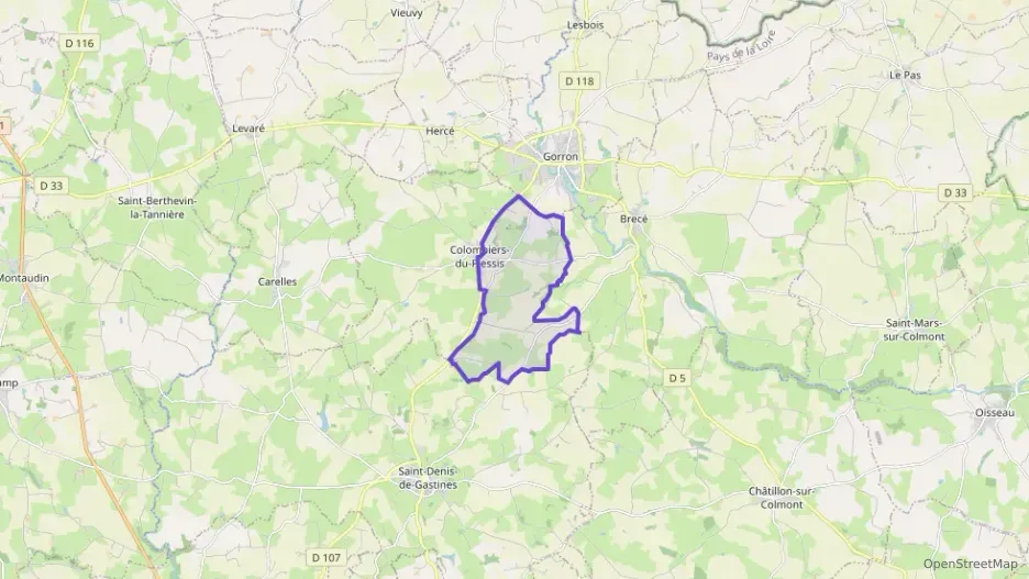 Maison 45 m² trois pièces à vendre à Colombiers-du-Plessis