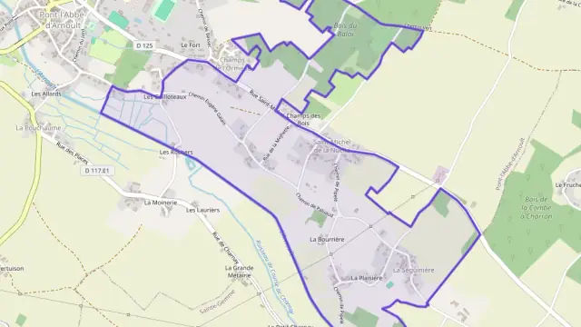 Maison 123 m² quatre pièces à vendre à Pont-l`Abbé-d`Arnoult