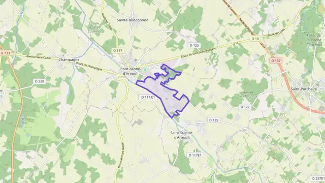 Maison 123 m² quatre pièces à vendre à Pont-l`Abbé-d`Arnoult