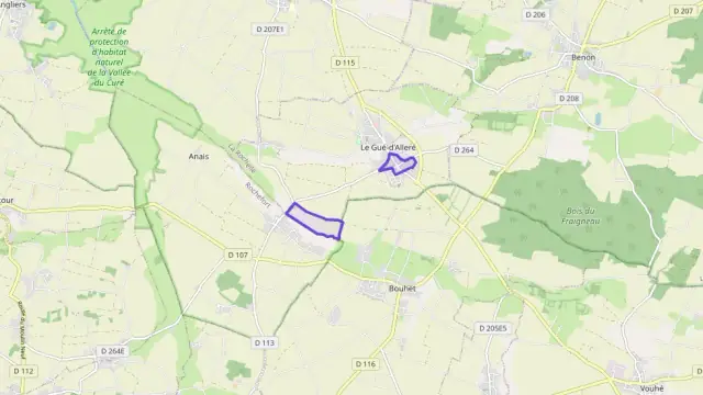 Maison 225 m² quatre pièces à vendre à Le Gué-d`Alleré