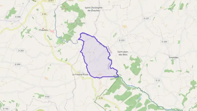 Maison 70 m² trois pièces à vendre à Le Fresne-Poret