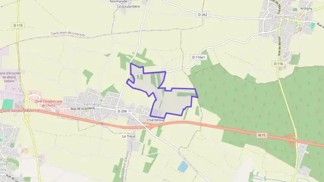 Maison 105 m² quatre pièces à vendre à Ferrières